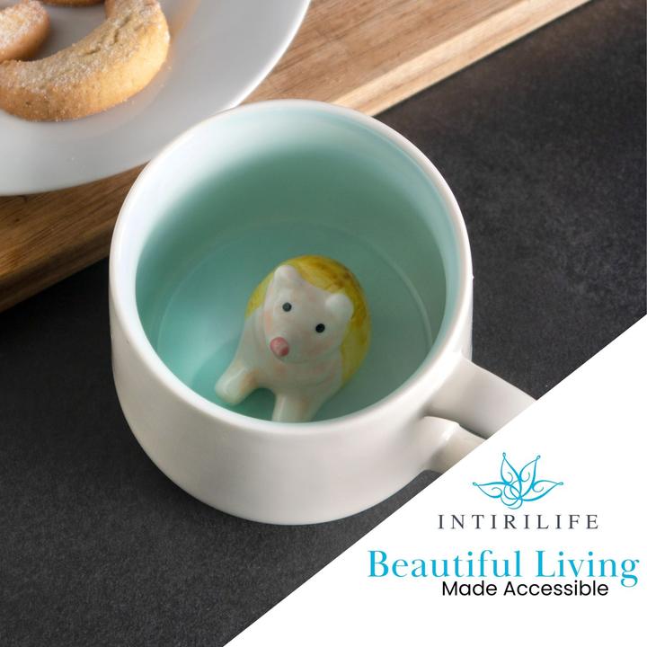 Immagine prodotto Intirilife Tazza da caffè e tè 3D (300 ml, 1x)