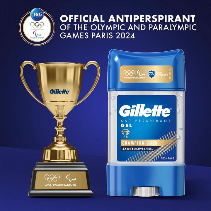 Immagine prodotto Gillette Champion Gold Gel Antitraspirante 70 ml (70 ml)