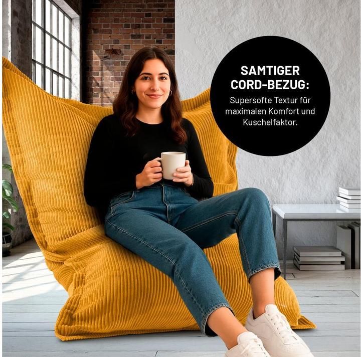 Produktbild Lumaland Sitzsack + Cordhülle