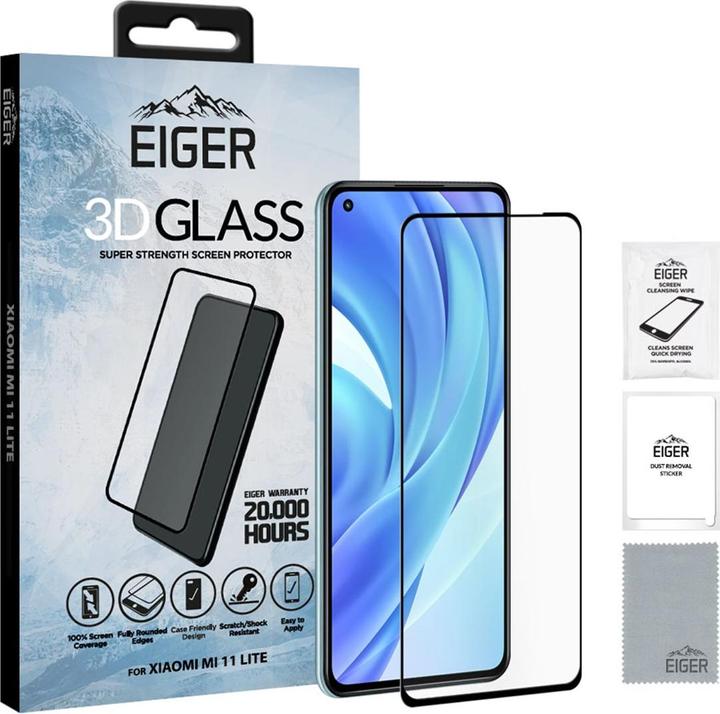 Image du produit Eiger Mountain Glass Clear Edge (1 pcs, Xiaomi Mi 11 Lite)