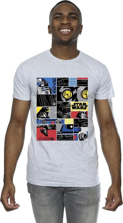 Produktbild Star Wars Droid Montage TShirt (4XL)
