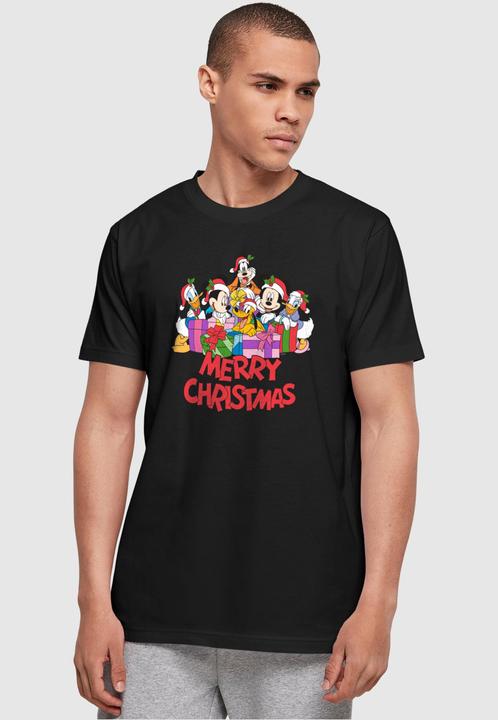 Produktbild Absolute Cult Mickey Mouse And Friends - Christmas Basic T-Shirt - 115305 (3XL)