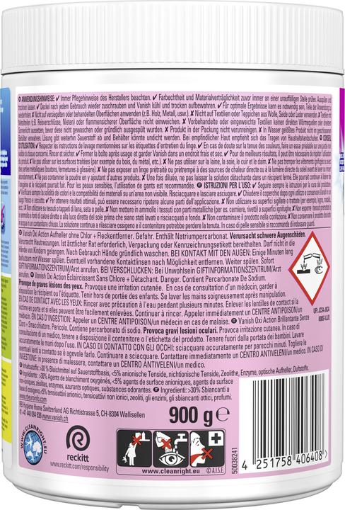 Actual product image Vanish Oxi Action (Washing powder)