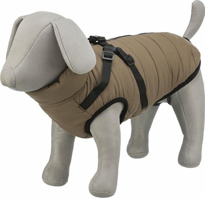 Image du produit Trixie Manteau d'hiver en harnais Pirou, M : 45 cm, sable (M, Manteau pour chien)