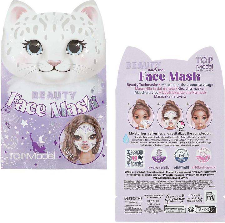 Actual product image Top Model TOPModel Tuchmaske Animal Beauty and Me