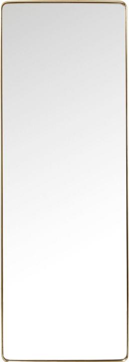 Kare Design Specchio Curve MO Rettangolare Ottone 200x70cm