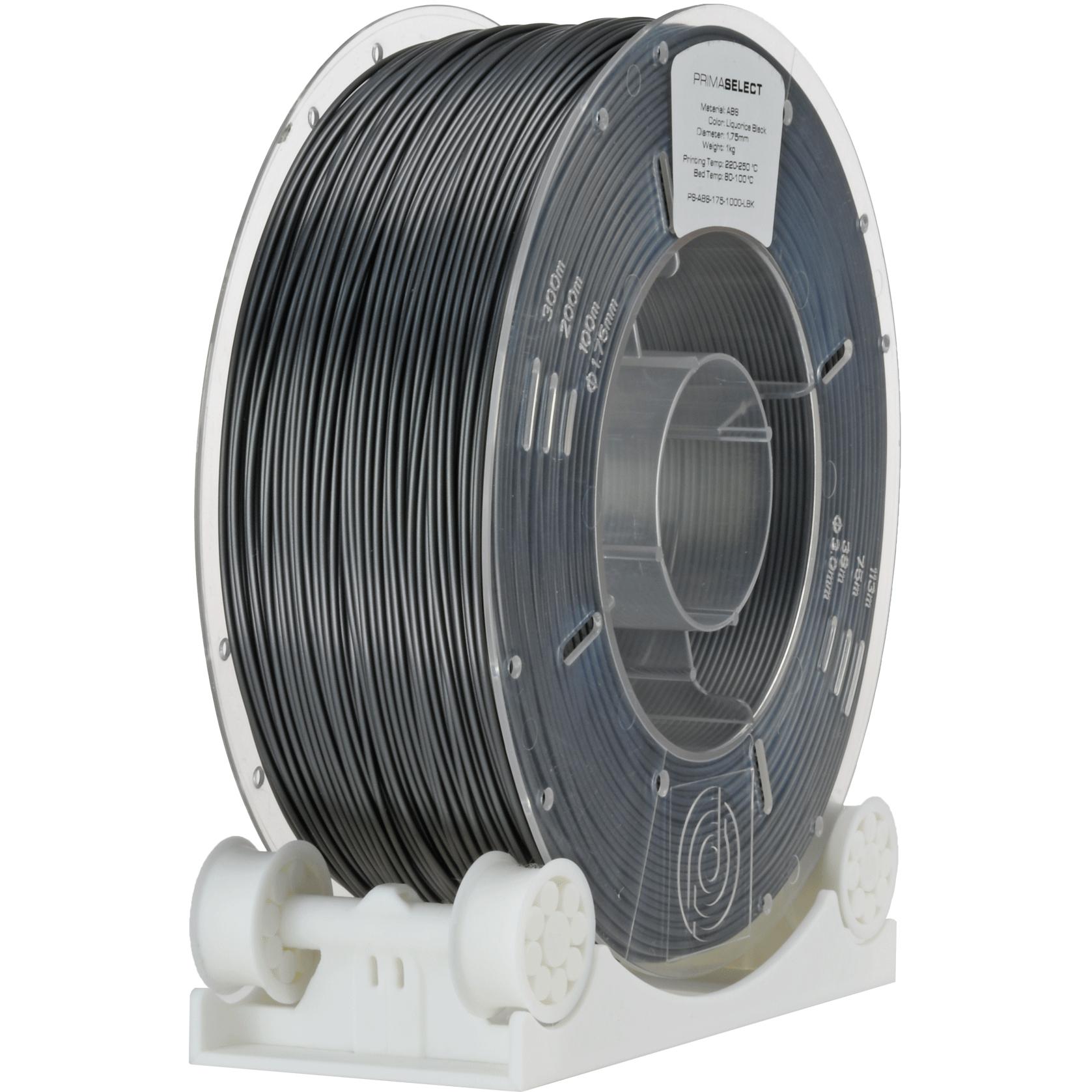 Prima Creator PrimaSelect ABS Metal-Shine (ABS, 1.75 mm, 1000 g, Schwarz), 3D Filament, Schwarz