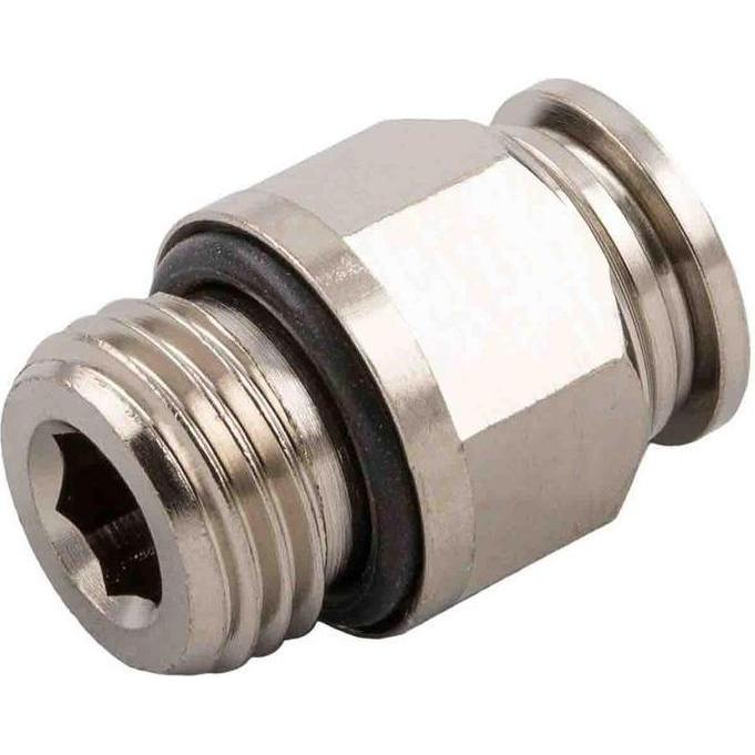Rs Pro, Rohrverbindungstechnik, Steckfitting, Gewinde-zu-Rohr, Messing vern (Rohrverschraubung)