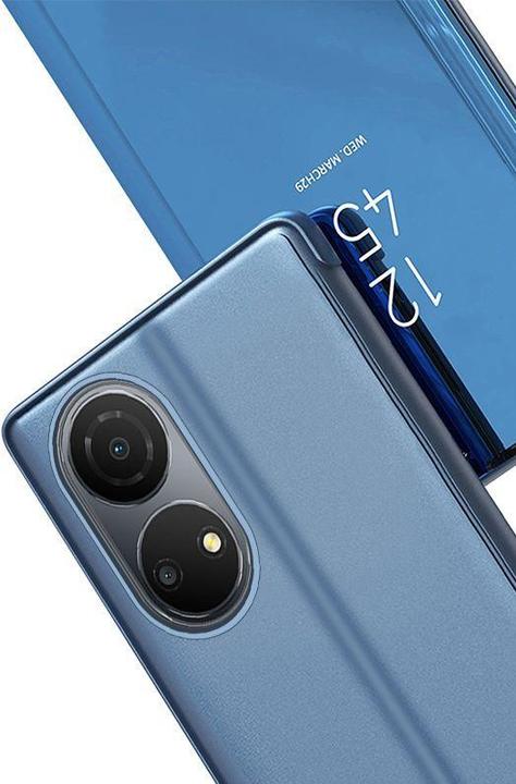 Produktbild Hurtel Clear View Case Hülle für Honor X7 / Honor Play 30 Plus Flip Cover schwarz (Honor Play 30 Plus, Honor X7)