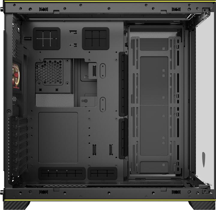 Actual product image Lian-Li O11D EVO RGB Automobili Lamborghini Edition - black (Mini-ITX, mATX, ATX, E-ATX)