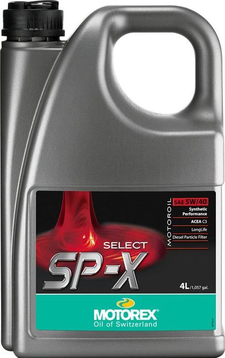 Actual product image Motorex Select SP-X (4 l, SAE 5W-40)