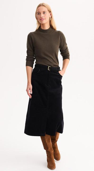 Actual product image Anne Weyburn Stehkragenpullover aus weichem Strick (42)