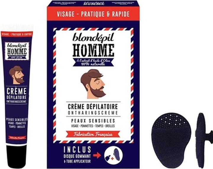 Produktbild Blondépil Homme BLONDEPIL Depilatory Cream for Underarms and Body - 200ml (200 ml, 1 x)