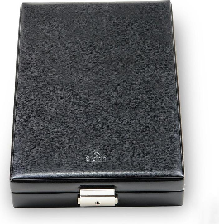 Immagine prodotto Sacher 2001.010443 - Anello e astuccio da collezione nuovo classico in pelle nera