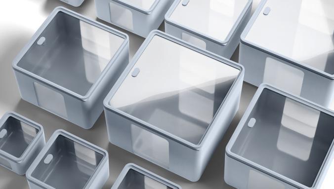 Immagine prodotto Blim Plus Vaso Quadro S 13,3x13,3x10 cm