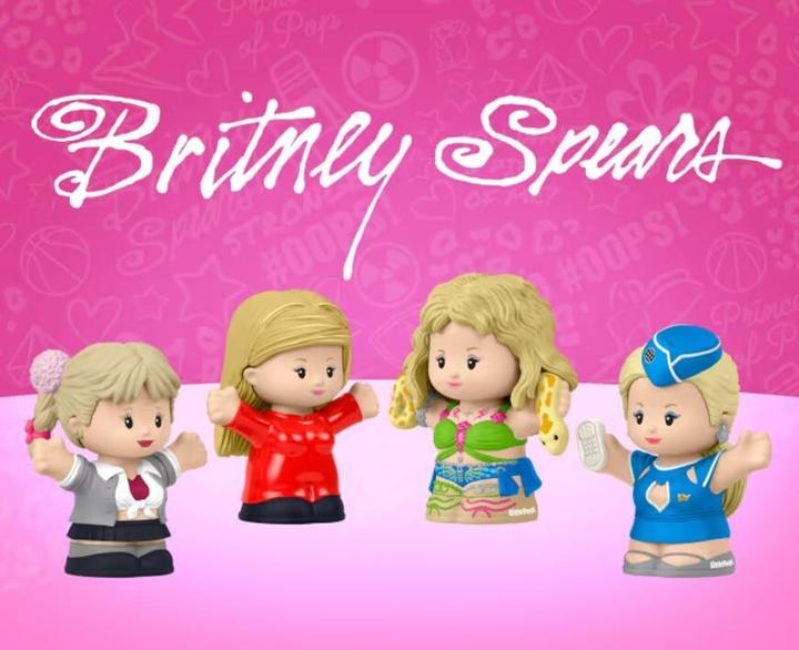 Actual product image Fisher-Price Little People Collector Britney Spears