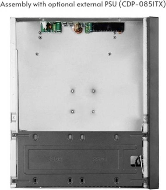 Actual product image Chieftec IX-06B-OP (mATX, Mini-ITX)