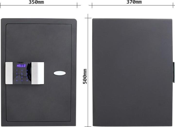 Image du produit Rottner Hoteltresor Prestige 500 Touchscreen (54 l)