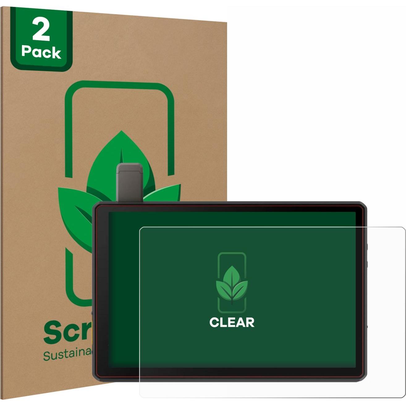ScreenLeaf, Fahrzeug Navigation Zubehör, Schutzfolie nachhaltiger Displayschutz Displayschutzfolie Folie Klar Transparen...