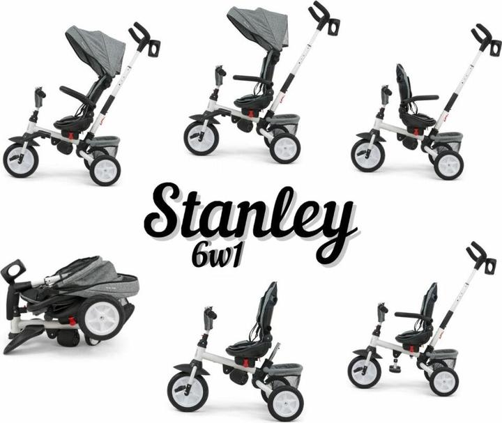 Actual product image Mally Milly Stanley grey 6in1 pram