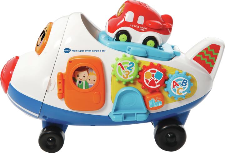 Produktbild VTech Tut Tut Bolides - Mon super avion cargo 2 en 1 (+ Timon, le petit avion)