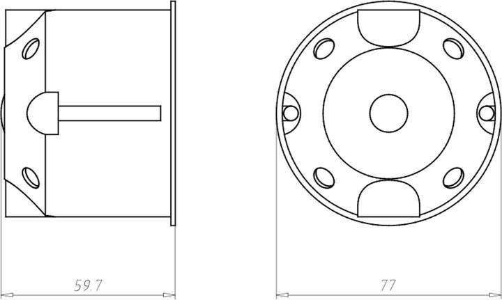 Actual product image Kaiser Device junction box
