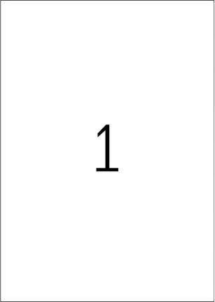 Actual product image HERMA Weatherproof labels A4