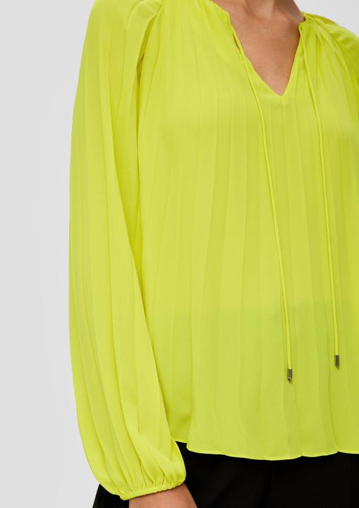Actual product image s.Oliver Bluse Plisseebluse aus Chiffon (46)