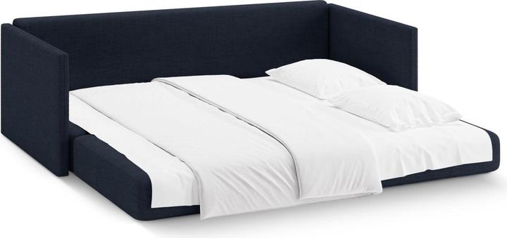 Actual product image Cosmopolitan Design Sofa With Bed Function, "Shannon", 3 Seats, Royal Blue, 209x94x87 Made in Europe (3-seater)