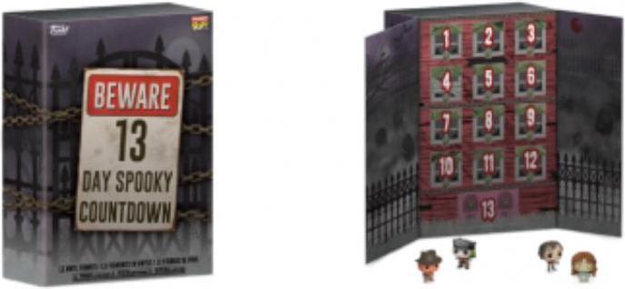 Actual product image Funko 13 Day Spooky Halloween Countdown Calendar