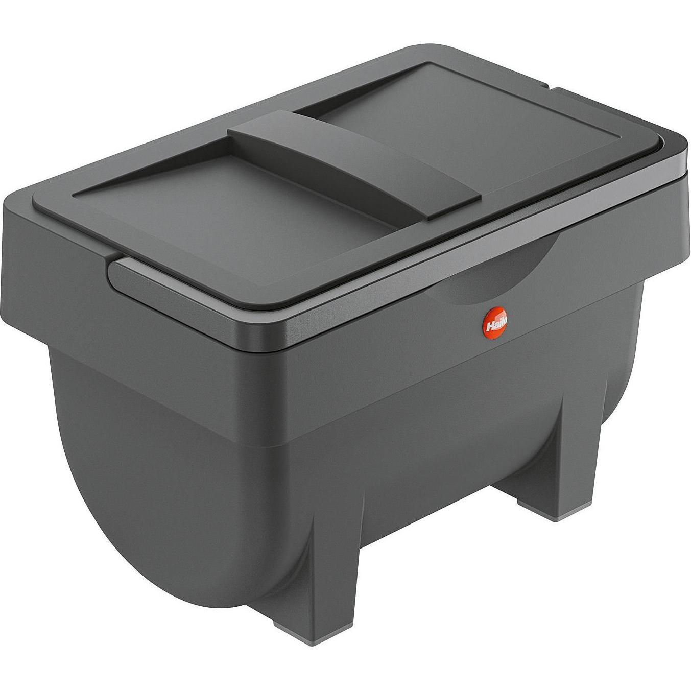 Hailo Öko Mini S 4l grau, Abfalleimer, Grau