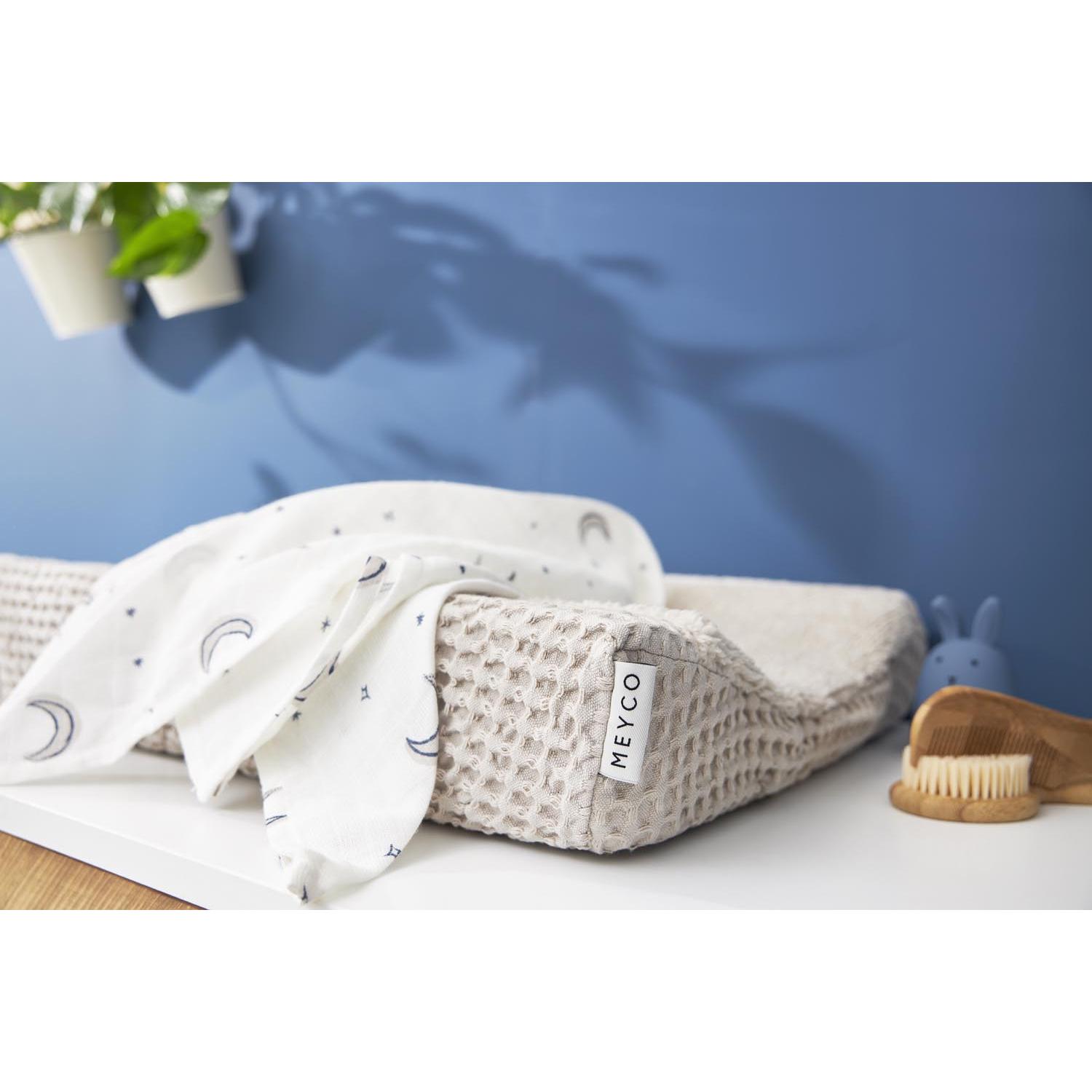 Thumbnail - Meyco, Pucktuch + Nuscheli, Mullwindeln (70 cm, 70 cm)