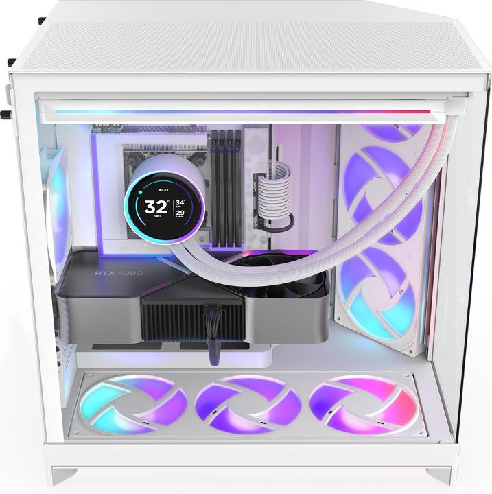 Immagine prodotto NZXT H9 Flow RGB+ (ATX, mATX, E-ATX, Mini-ITX)