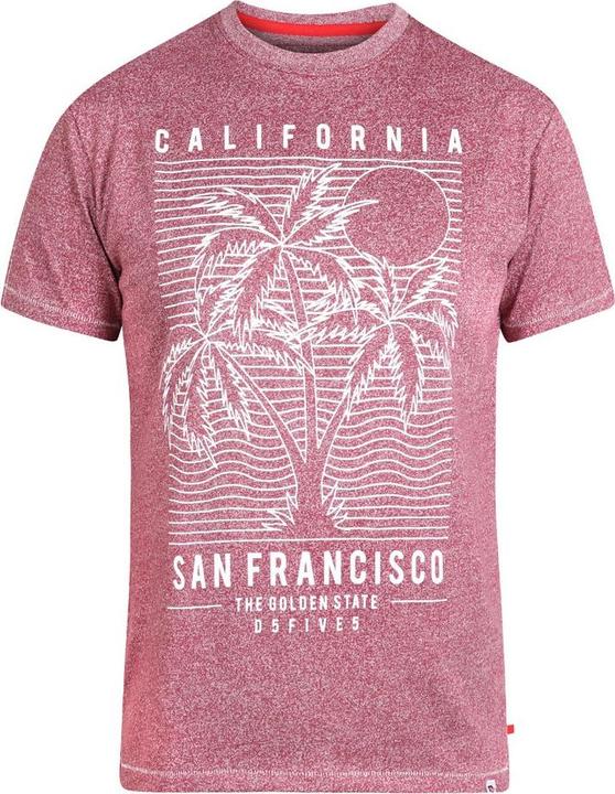 Produktbild DUKE TShirt Oscar mit SanFranciscoPrint Übergrössen (L, 6XL)