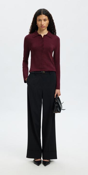 Produktbild Selected Metallic Polohemd aus Strick (XL)