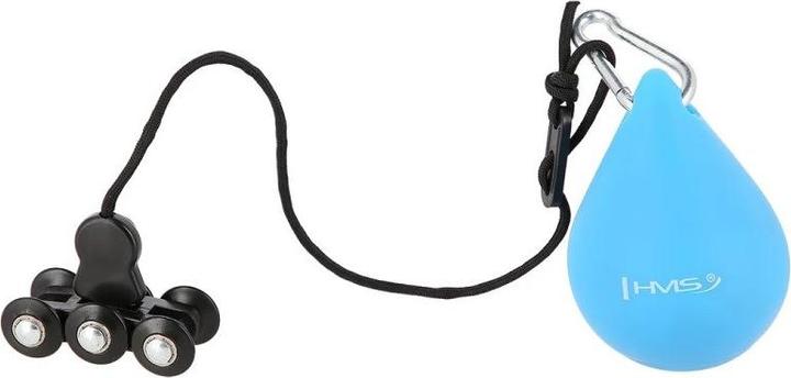 Image du produit HMS HHW01 HULA HOOP bleu avec poids (45 cm, 1250 g)