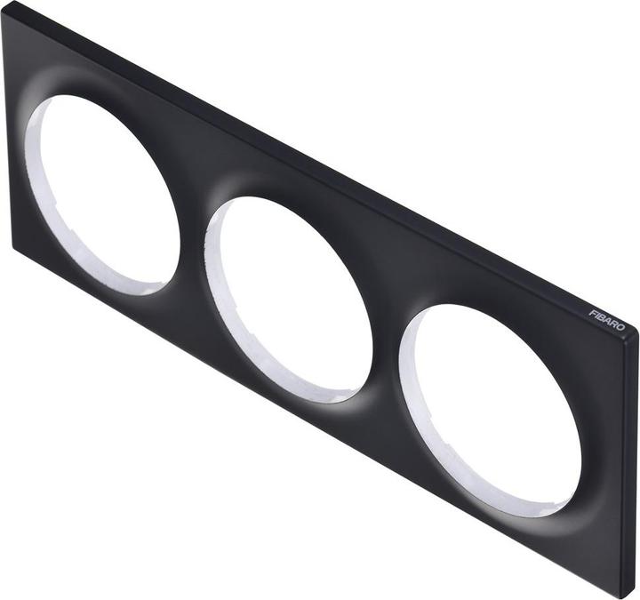 Produktbild Fibaro Triple Cover Plate FG-Wx-PP-0004-8 anthracite