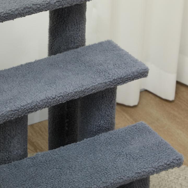 Actual product image PawHut Cat stairs (60 cm, Grey)
