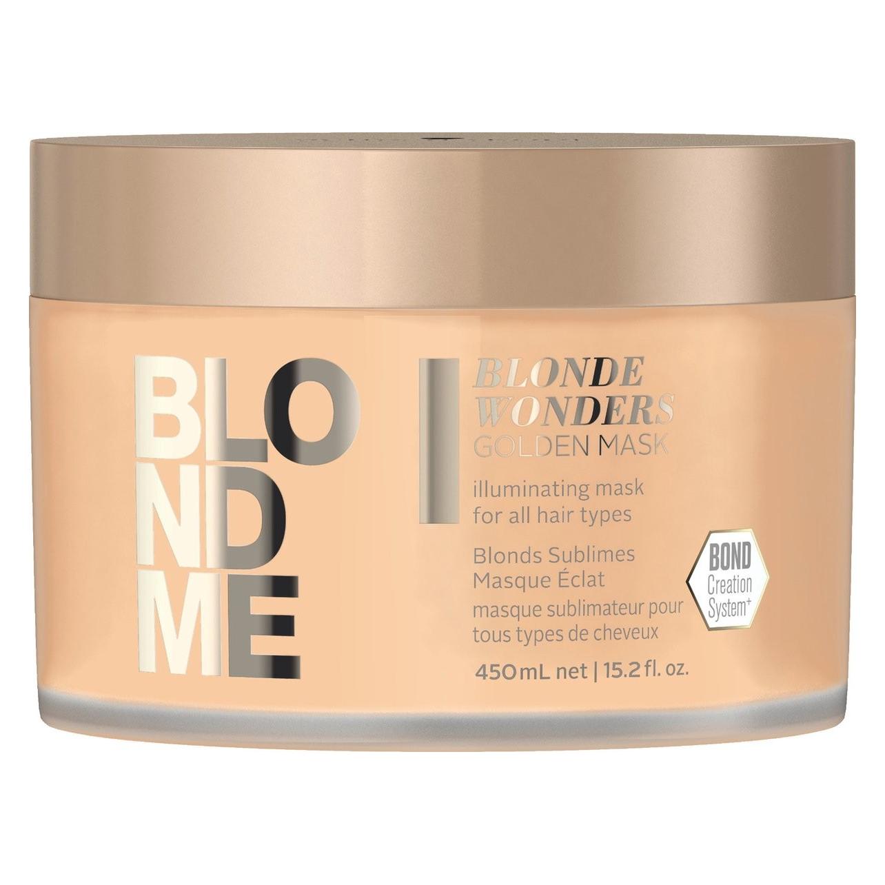 Schwarzkopf, Haarmasker, Blondme - Blonde Wonders Gouden Masker (450 ml)