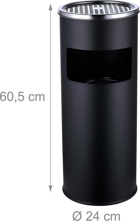 Actual product image Relaxdays Outdoor ashtray