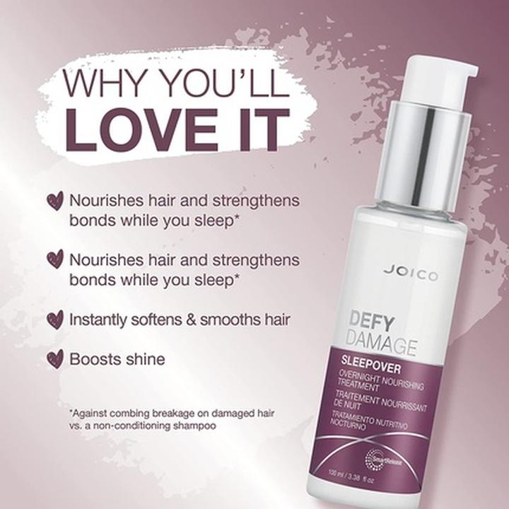 Image du produit Joico Traitement de nuit Defy Damage SleepOver 100 ml (100 ml)