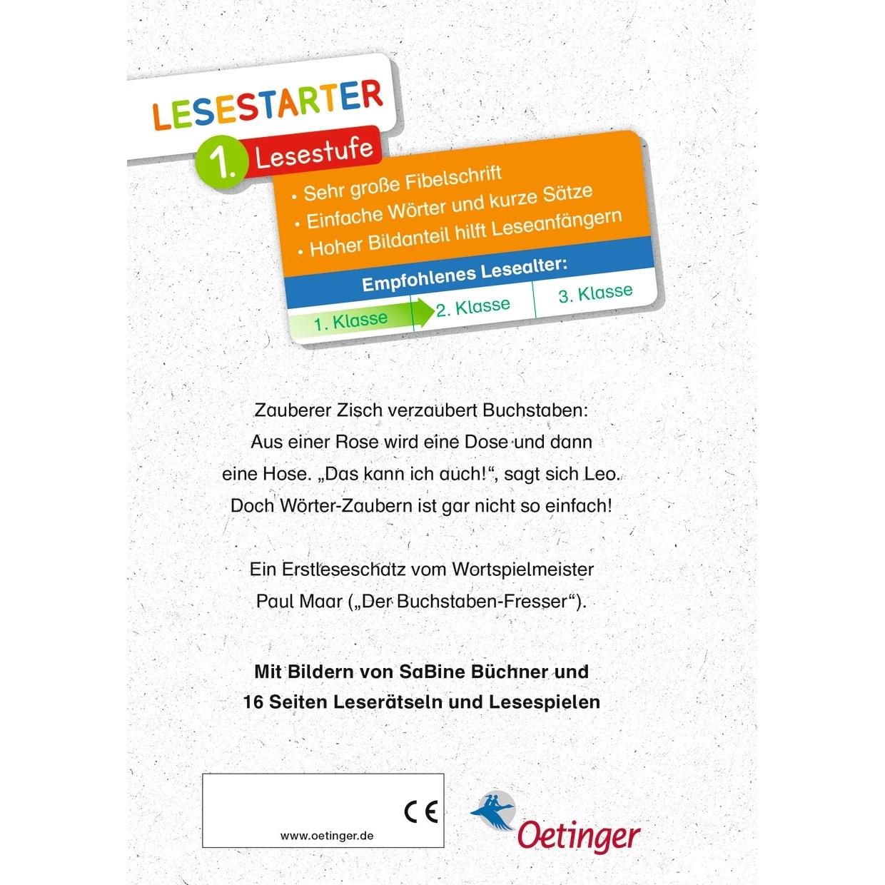 Thumbnail - Der Buchstaben-Zauberer, Kinderbücher von Paul Maar, Sabine Büchner