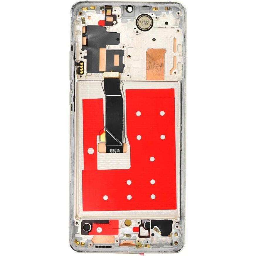 OEM Display-Einheit + Rahmen für Huawei P30 Pro breathing crystal (Display, Huawei P30 Pro), Mobilgerät Ersatzteile, Bla...