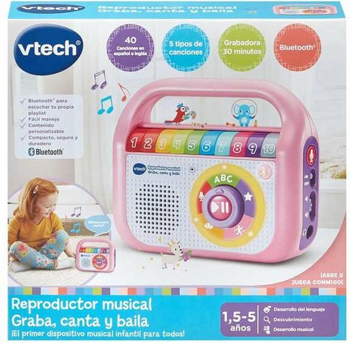 Produktbild VTech Musik-Spielzeug 14,8 x 17,5 x 6 cm (Spanisch)