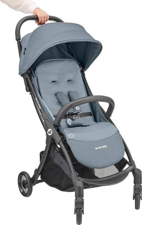 Actual product image Maxi-Cosi Jaya2 Essential Grey (Black Frame & Black Leather)