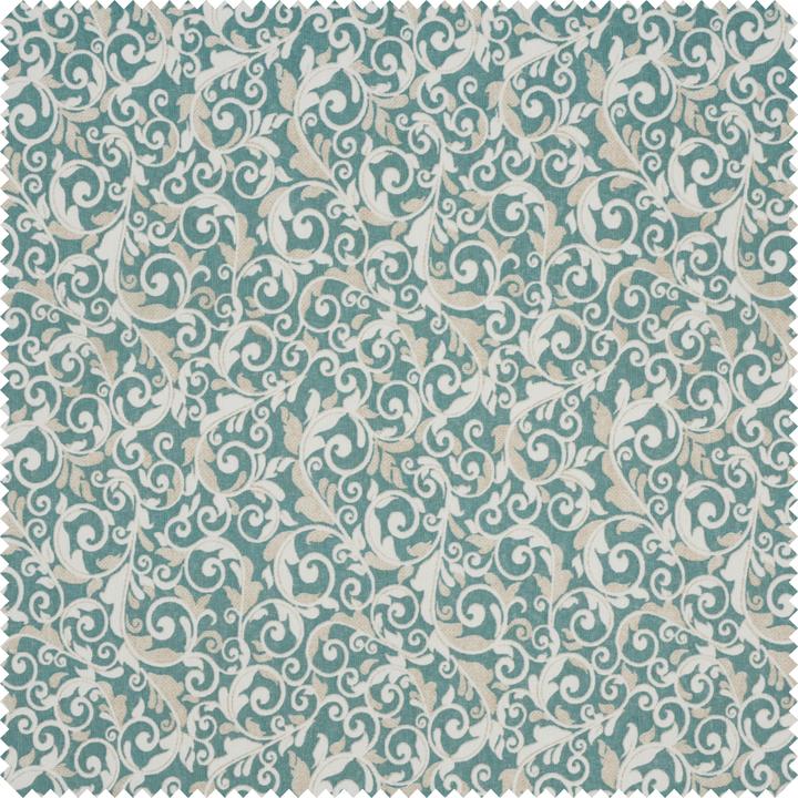 Immagine prodotto VBS Tessuto con motivo in lino "Foliage", largo 140 cm, al metro