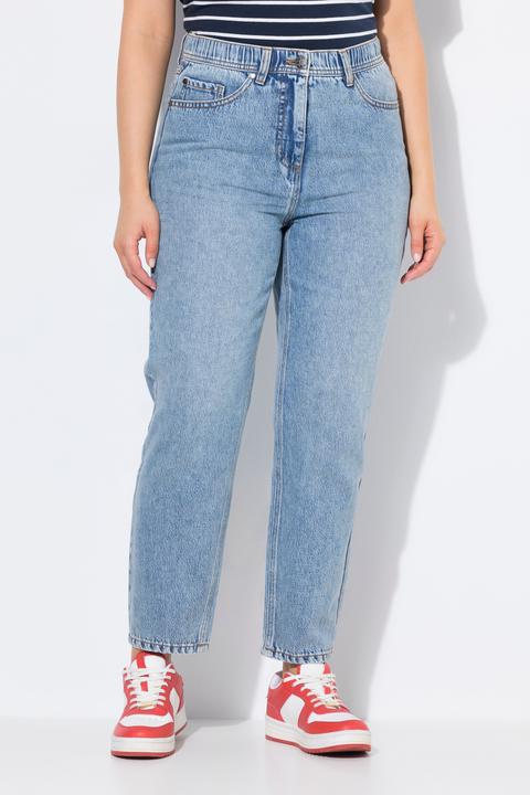 Produktbild Ulla Popken Mom-Jeans, schmaler Saum, Lyocellmix-Denim (60)