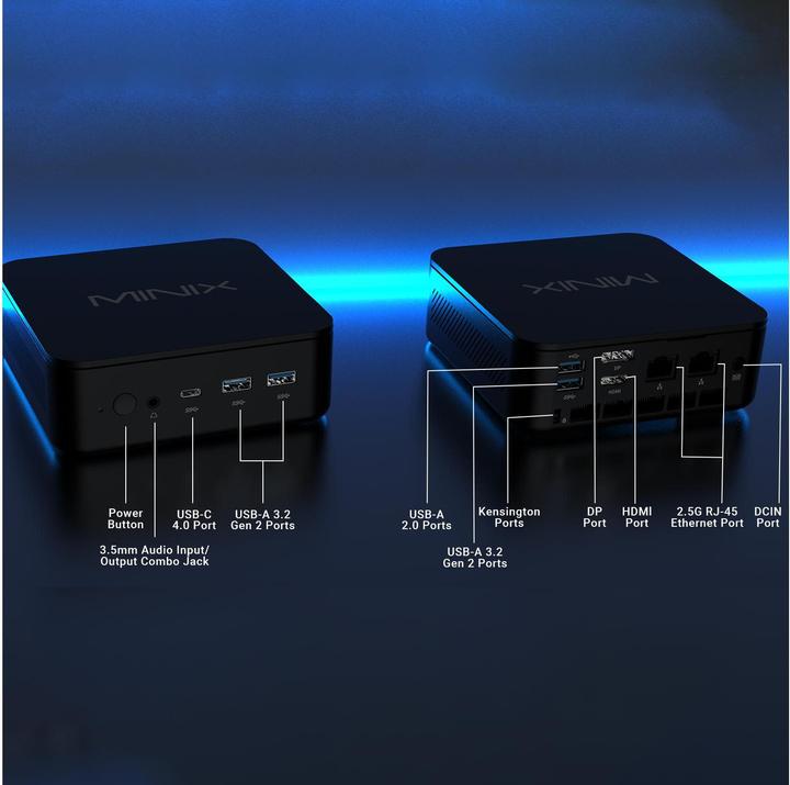 Immagine prodotto Minix NGC NR660 LP (512 GB, 16 GB, AMD Ryzen 5 6600H, Radeon 660M)