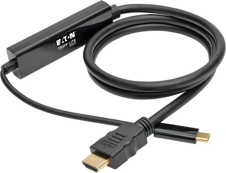 Produktbild Eaton USB-C to HDMI Active Adapter Cable M/M 4K Black 3ft. 0,9m (0.91 m, HDMI)
