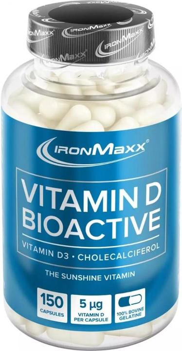 Actual product image IronMaxx Vitamin D Bioactive (150 Piece, Capsules, 500 g)